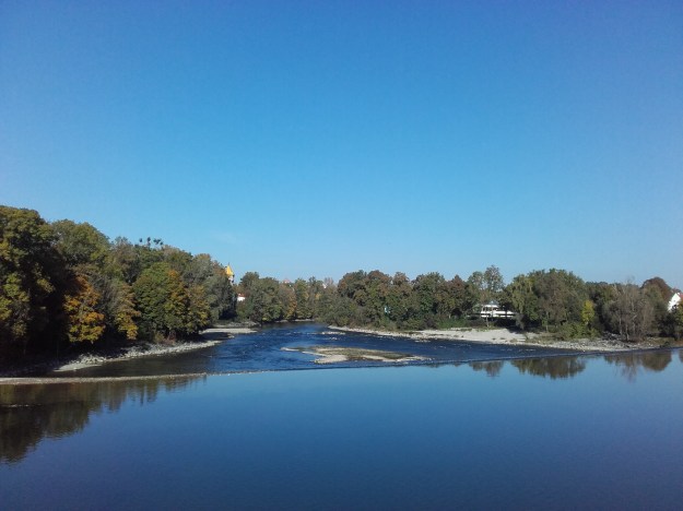 Lech_Landsberg am Lech_Herbst_Fluss_Licht